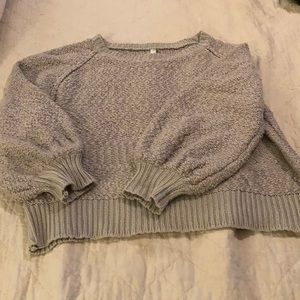 Knit tan sweater